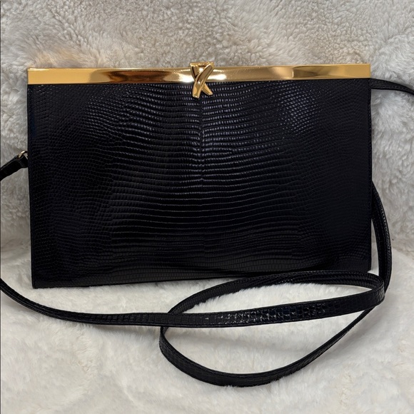 Genuine Leather/ Collectible Paloma Picasso Clutch/Shoulder Bag NO vintage smell - Picture 2 of 10